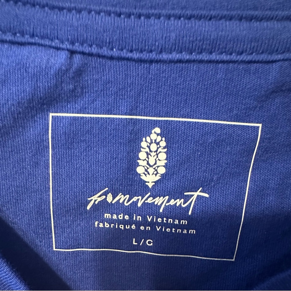 099 Free People Movement Inspire Buti Logo Tee NWT - Picture 4 of 7